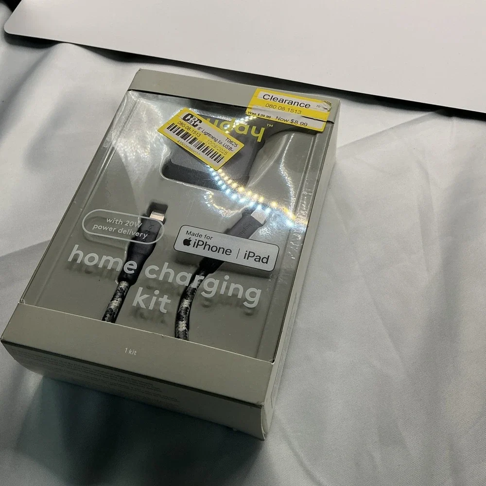 6' Lightning to USB-C Power Delivery Home Charging Kit - heyday ™